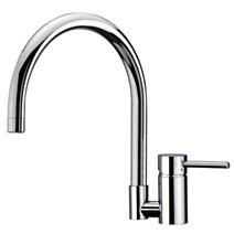 Mitigeur évier bec rabattable Graz chromé - INVENTIV