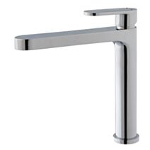Mitigeur lavabo median chromé H. 222 mm - INVENTIV