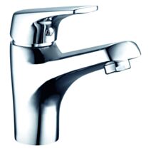 Mitigeur de lavabo + bonde Parme chromé - INVENTIV