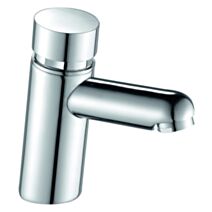 Robinet lave-main Temporisé à poussoir Push Trim chromé - INVENTIV