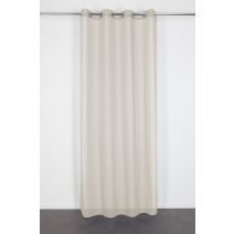 Voilage Alisa polyester 140x240cm écru - INVENTIV