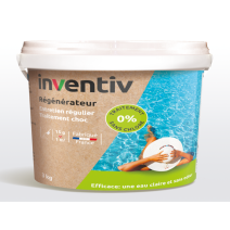 Régénérateur Traitement de l'eau Piscine et Spa Seau 3kg - INVENTIV