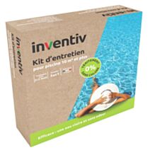 Coffret Entretien Piscine >10 m³ Sans chlore - INVENTIV