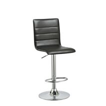 Tabouret Bar Lora 40,5x39x45cm Noir - INVENTIV