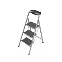 Marchepied 3 marches en Acier - INVENTIV