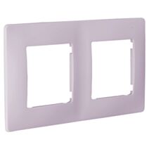 Double Plaque Finition Di-Line Glycine N°7 Violet - INVENTIV