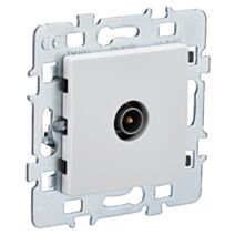 Prise Télévision Di-Line Blanc - INVENTIV'