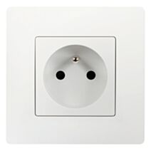 Prise Di-Line à Encastrer 2P+T 16A Blanc - INVENTIV'