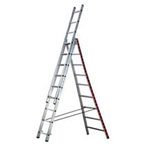 Echelle transformable base évasée 3x9 - 2m56/5m92 - Inventiv