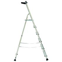 Escabeau 6 marches alu Accès à 3,19m - INVENTIV