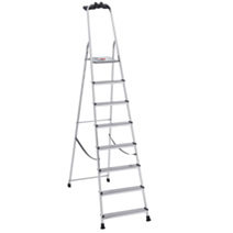 Escabeau 8 marches alu Accès à 3,62m - INVENTIV