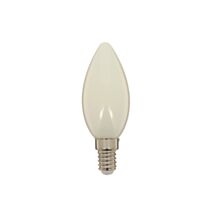 Ampoule Retroled flamme opaque E14 470lm 5W blanc chaud - INVENTIV