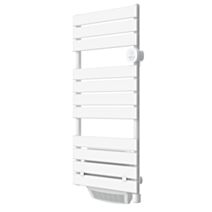 Sèche serviette inertie fluide + soufflerie Venio 1500W Blanc - INVENTIV