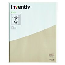 Cadre Photo PVC 40x50cm Blanc - INVENTIV