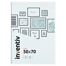 Cadre Photo PVC 50x70cm Blanc - INVENTIV