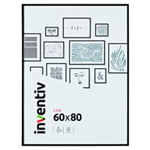 Cadre Photo PVC 60x80cm Noir - INVENTIV