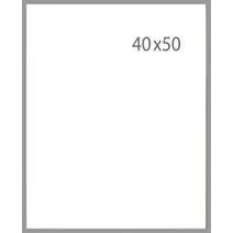 Cadre Photo PVC 40x50cm Silver - INVENTIV