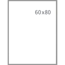 Cadre Photo PVC 60x80cm Silver - INVENTIV