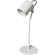 Lampe de bureau Cil E27 Blanc - INVENTIV