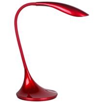Lampe de bureau Cobra rouge LED 4,5W 400lm - INVENTIV