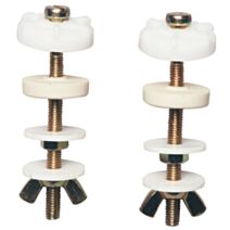 Jeu de vis de fixation cuvette / réservoir - INVENTIV