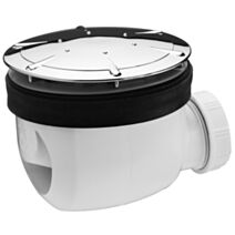 Bonde de douche sortie horizontale pour receveur Ø90 mm - INVENTIV