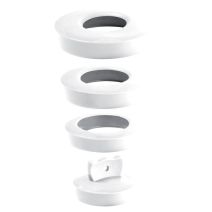 Bouchon universel blanc multidiamètre