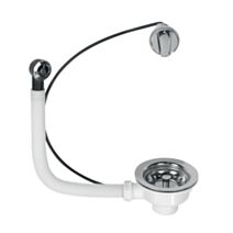 Bonde à panier Ø 90 mm pour évier 1 bac - INVENTIV