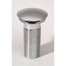 Bonde de lavabo design écoulement libre en laiton chromé 100 mm - INVENTIV