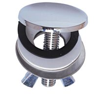 Cache-trou en laiton chromé - INVENTIV