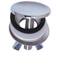 Cache-trou en laiton chromé - INVENTIV