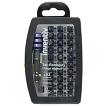 Coffret 30 embouts de vissage torsion - INVENTIV