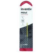 Foret métal HSS titane Ø3,5 mm - INVENTIV