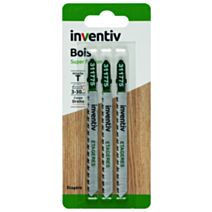 3 lames scie sauteuse T étagères EP3-30 mm - INVENTIV