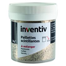 Paillettes scintillantes sable 30g - INVENTIV