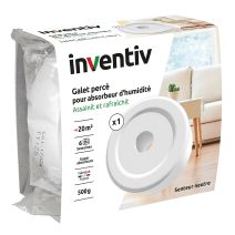 Recharge absorbeur d'humidité galet percé 500g - INVENTIV