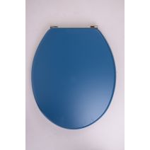 Abattant WC en bois MDF Ame Bleu mat - INVENTIV