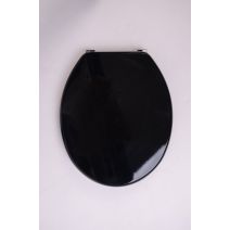 Abattant WC en bois MDF Ame Noir - INVENTIV