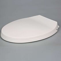 Abattant WC Bernis blanc avec frein de chute - INVENTIV