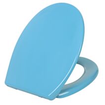 Abattant WC Slowclip bleu canard - INVENTIV