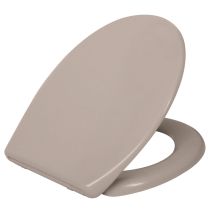 Abattant WC Slowclip gris brillant - INVENTIV