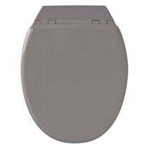 Abattant WC Sleepy Bambou Frein de Chute Déclipsable Gris - INVENTIV