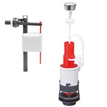 Ensemble complet simple chasse d'eau à plateaux - INVENTIV