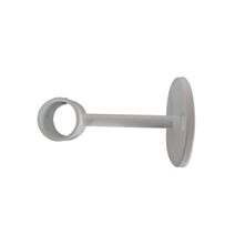 Support Plafond Barre Rideaux Œil Fermé Ø20mm Blanc Mat - INVENTIV