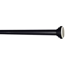 Barre entre Murs Ø18-20mm 0,80-1,25m Noir - INVENTIV