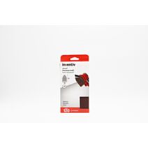 5 Patins abrasifs multi ponceuse 105x175mm Grain 120 - INVENTIV
