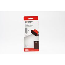 5 Patins trous ovales 93x190mm Grain 120 - INVENTIV