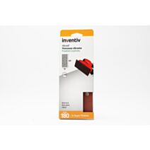 10 Patins trous ovales 93x230mm Grain 180 - INVENTIV