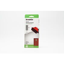 5 Patins trous ovales 93x190mm Grain 80 - INVENTIV