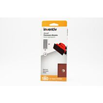 5 Patins parallèle 93x190mm Grain 180 - INVENTIV